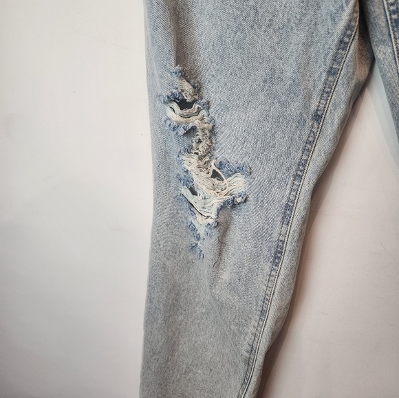 NoBo New Distressed Super High Rise Straight Jeans Size 11 - Picture 5 of 10